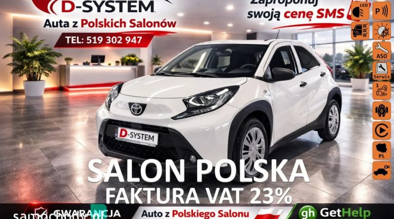Toyota Aygo X (2022) – Benzyna Toyota Aygo X (2022) – Benzyna
